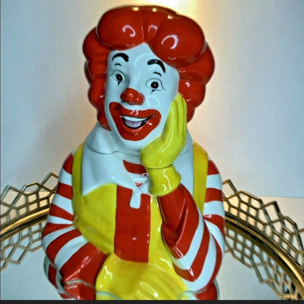 Cookie Jar Ronald McDonald Vintage Mint #M25